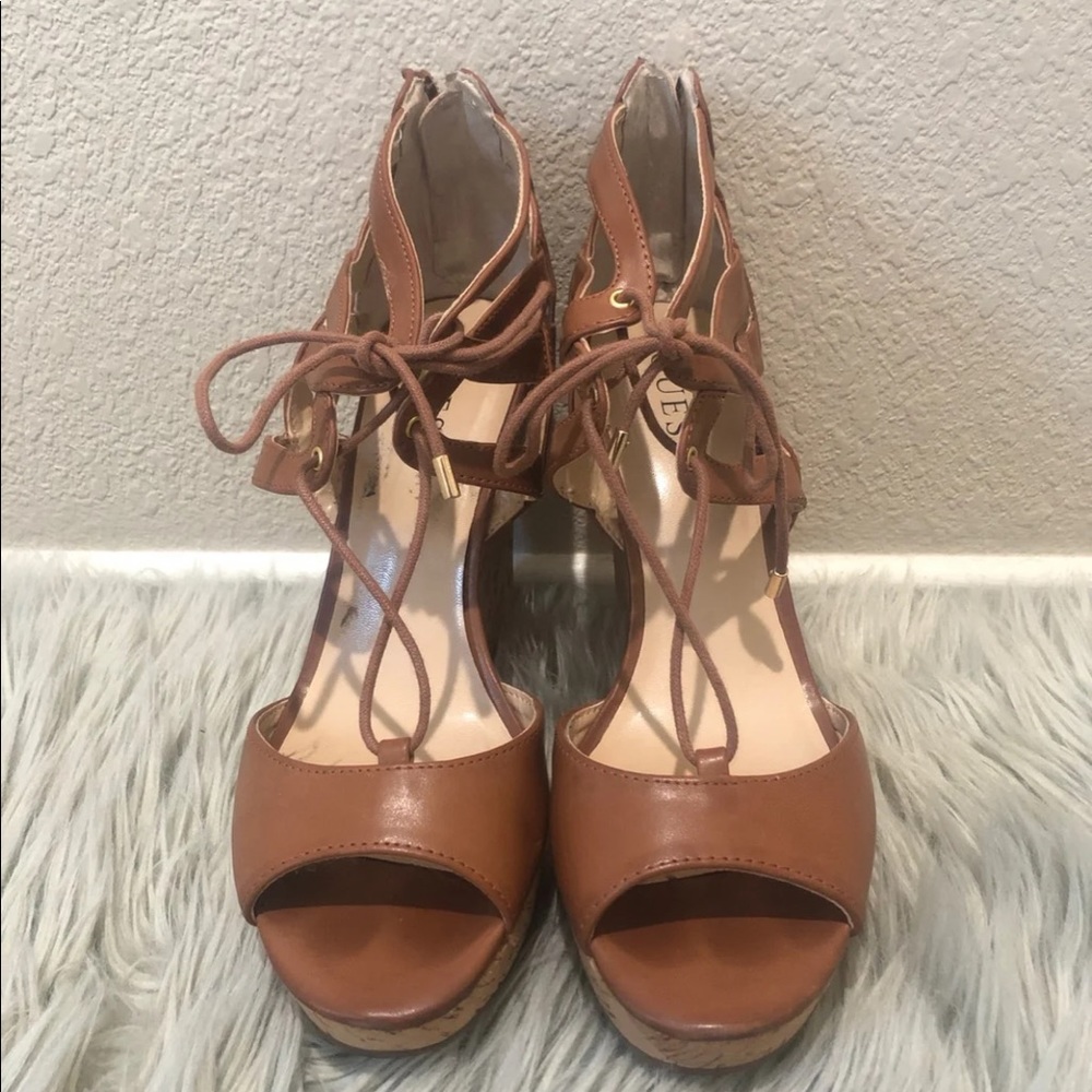 Nude Guess Heels
